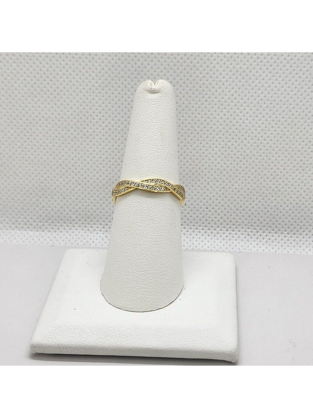 Brand New Sterling Silver 925 Twist Design Ring